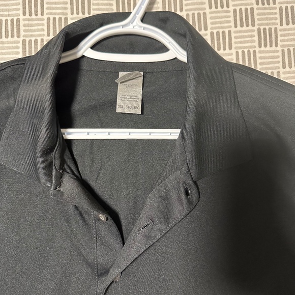 Gildan Performance Men’s 3XL Short Sleeve Polo Style Shirt Black - Picture 7 of 9